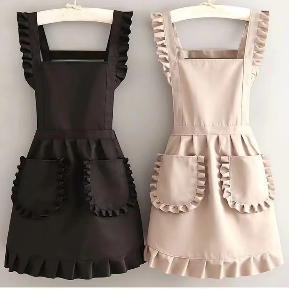 Home Cooking Meals - 2026 1Pcs Cute Korean Style Apron