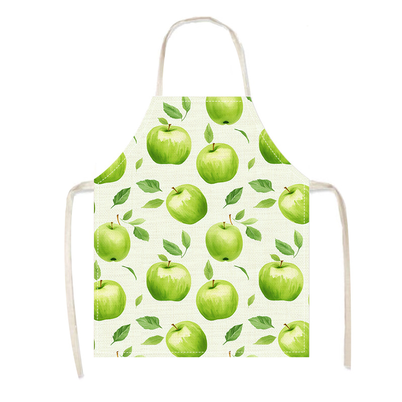 Mom'S Home Cooking - 1pc Fresh Green Apple Leaf Pattern