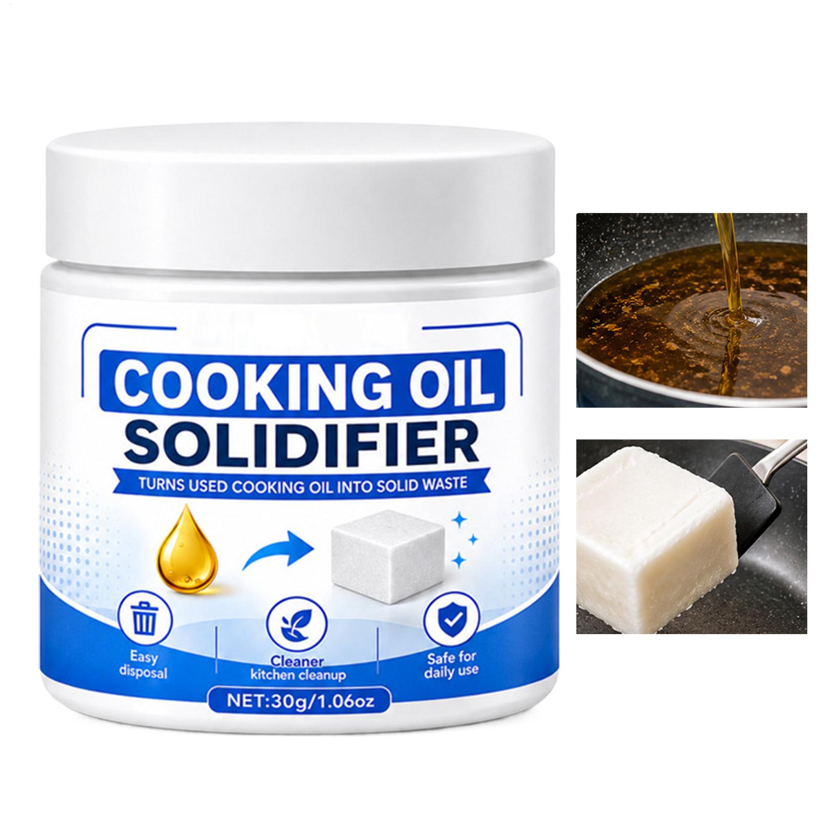 Home Cooking Meals - 30g Cooking Oil Solidifier Kitchen Waste