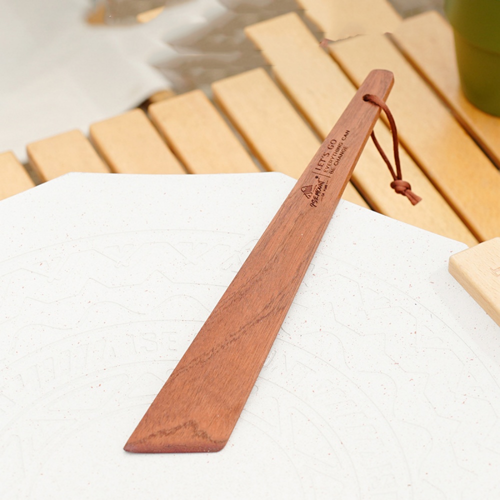 Home Cooking Meals - Outdoor Camping Wooden Spatula Kitchen Wooden