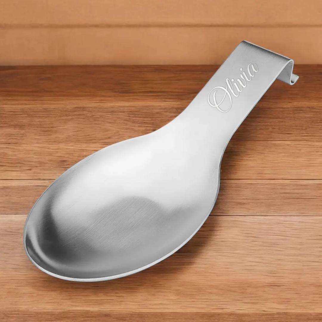 Personalized SPOON REST TRAY S - Mom'S Home Cooking recension och pris
