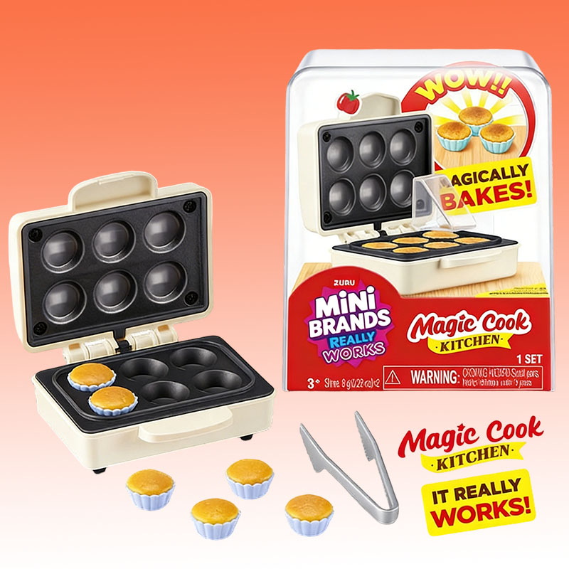 ZURU Mini Brands Magic Cook Ki - Home Cooking Meals recension och pris