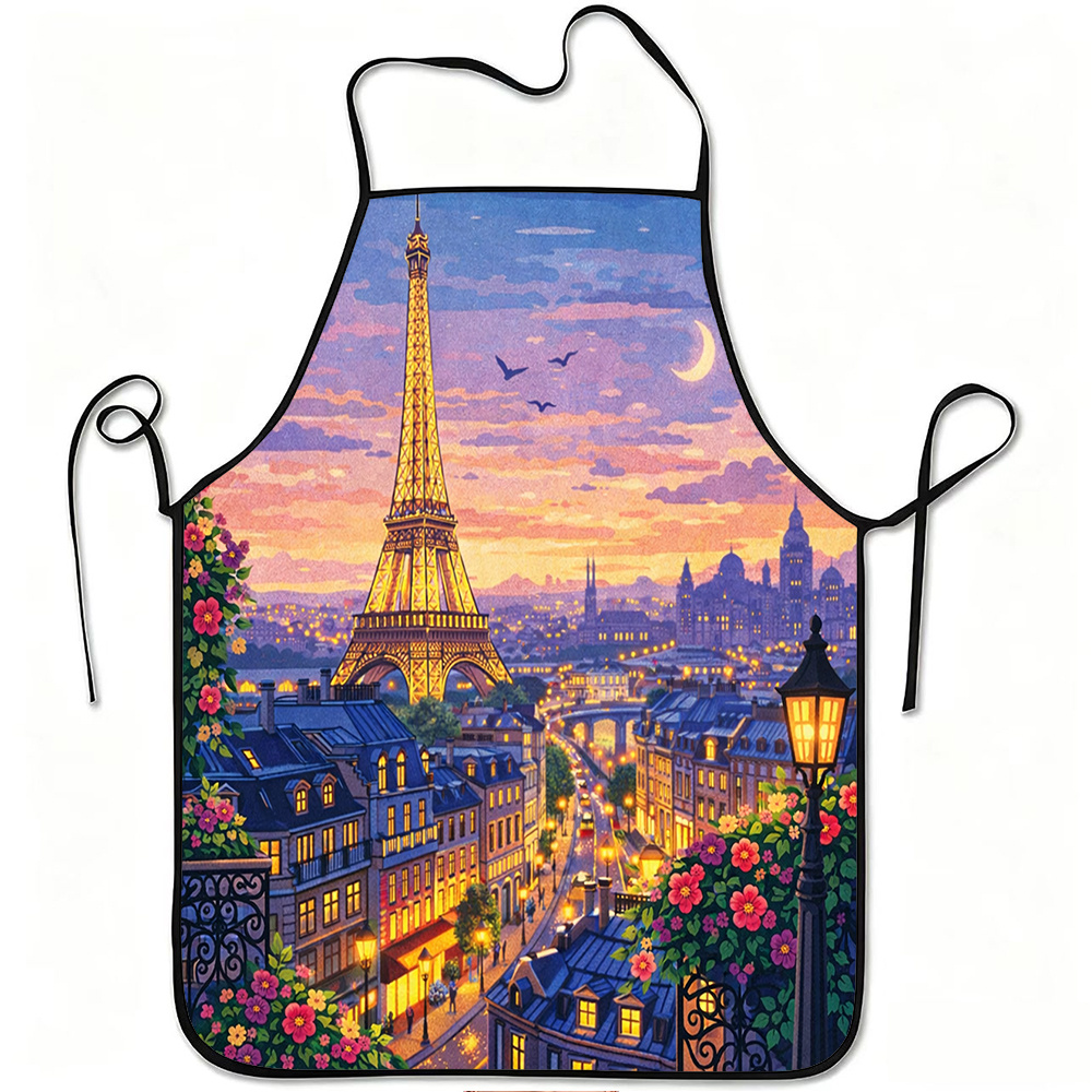 Paris Eiffel Tower Apron, Roma - Mom'S Home Cooking recension och pris
