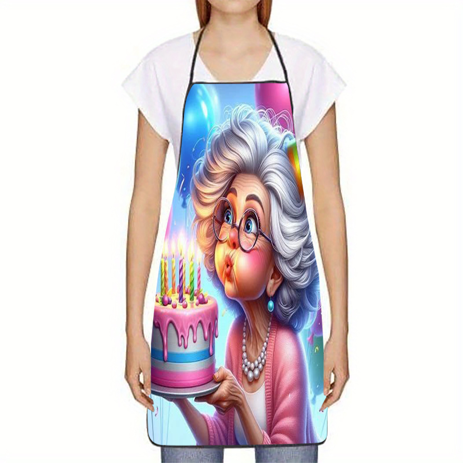 Funny Birthday Grandma Apron,  - Mom'S Home Cooking recension och pris