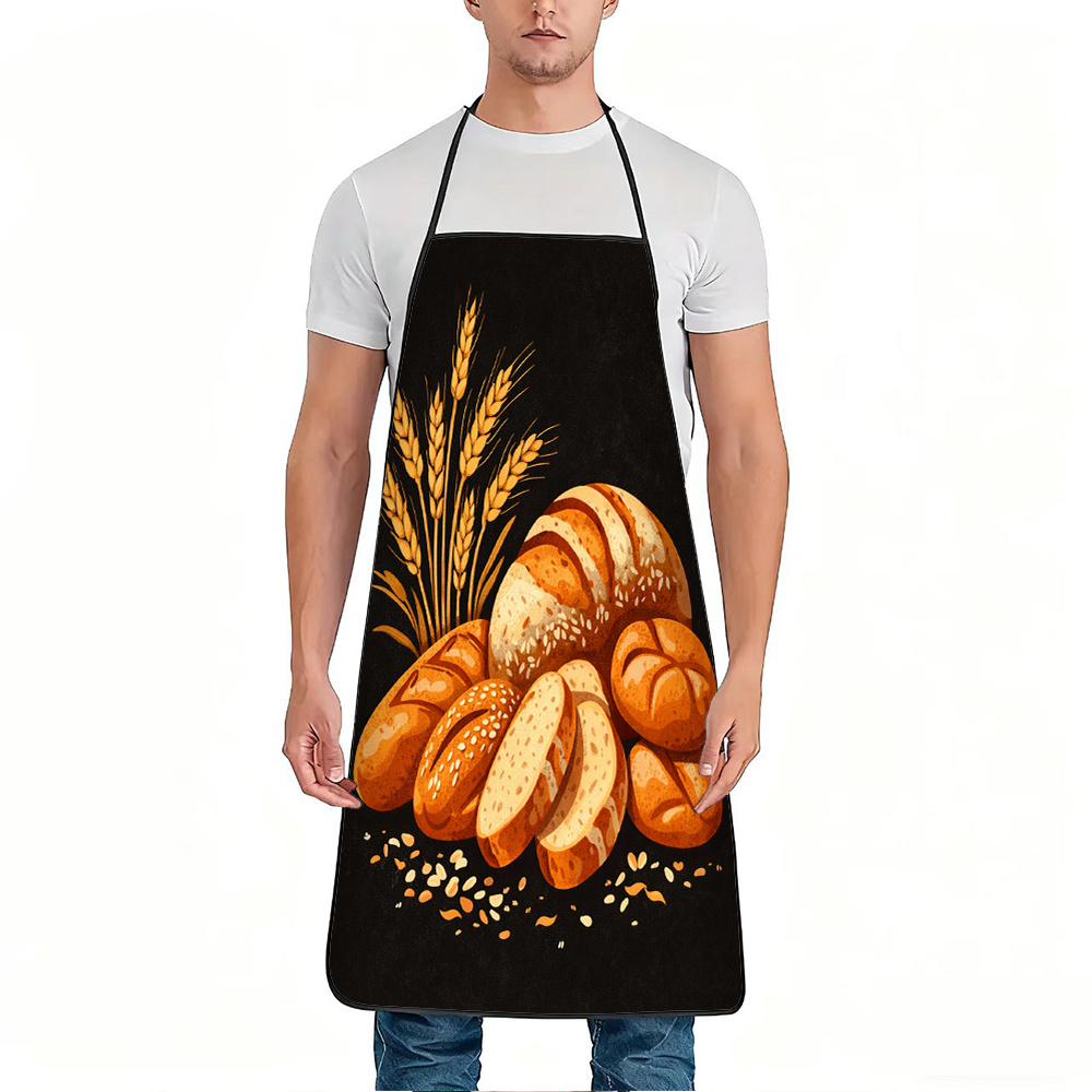 Fresh Bread & Wheat Apron, Vin - Mom'S Home Cooking recension och pris