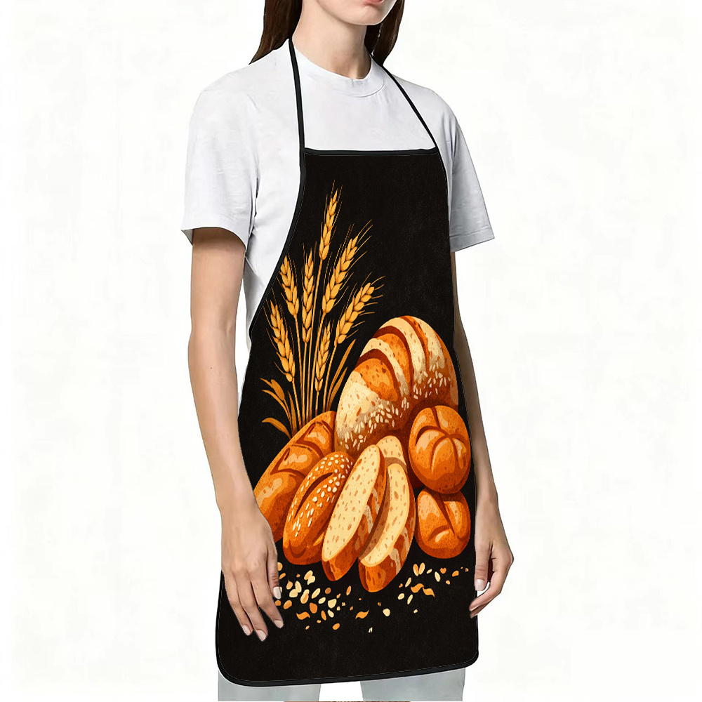 Fresh Bread & Wheat Apron, Vin - Mom'S Home Cooking recension och pris