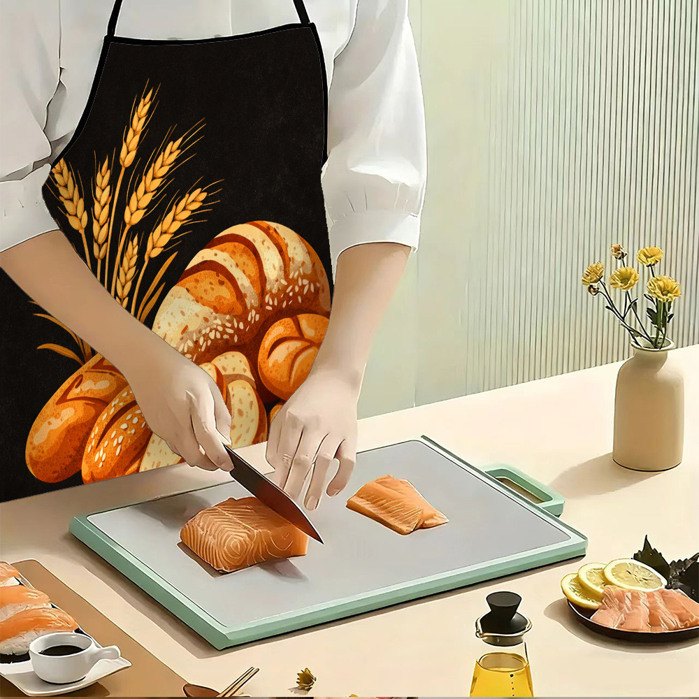 Fresh Bread & Wheat Apron, Vin - Mom'S Home Cooking recension och pris
