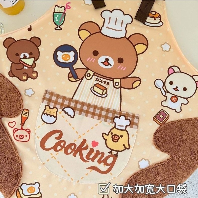 Cute Rilakkuma apron, waterpro - Home Cooking Meals recension och pris