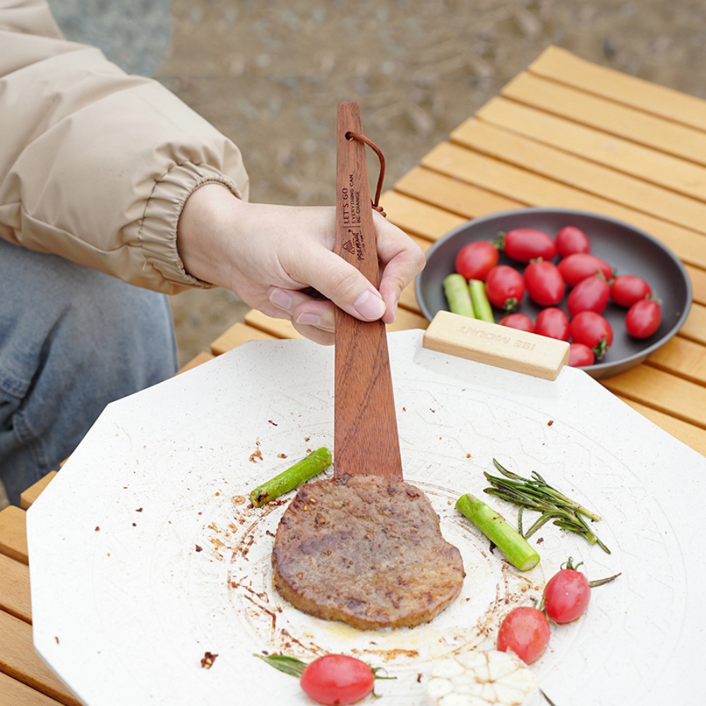 Outdoor Camping Wooden Spatula - Home Cooking Meals recension och pris