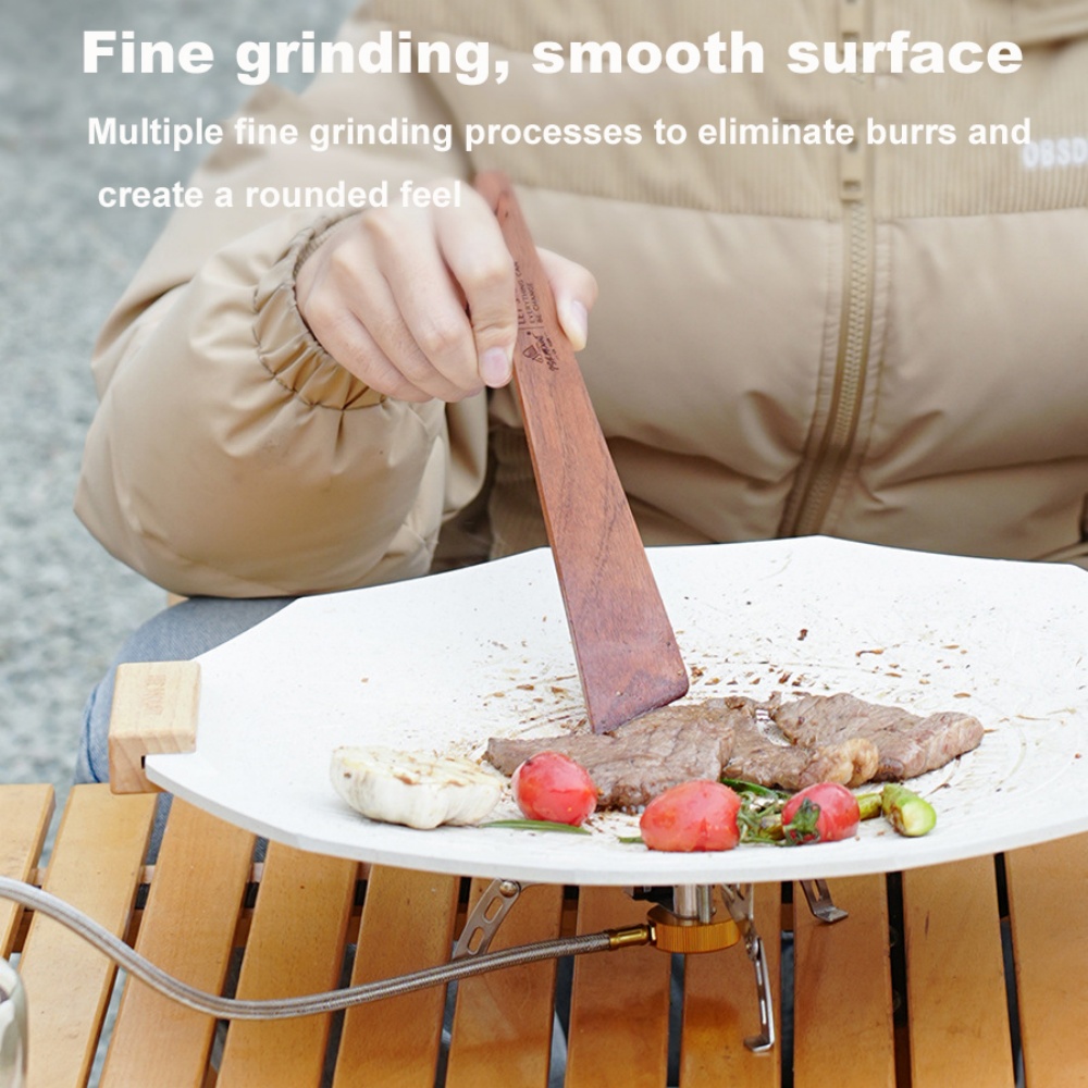 Outdoor Camping Wooden Spatula - Home Cooking Meals recension och pris