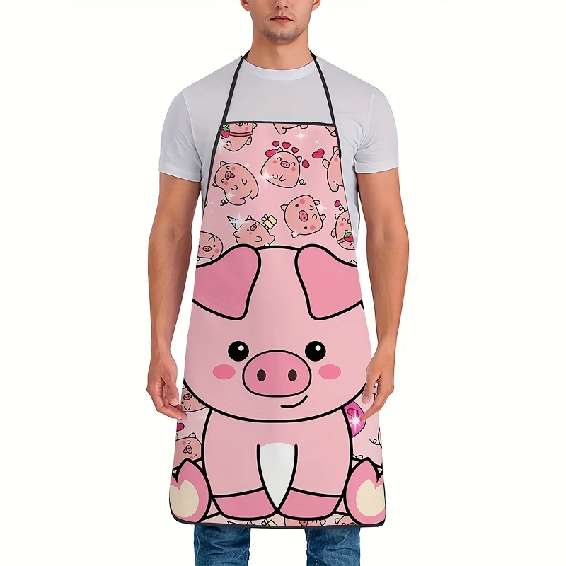 Cute Pink Pig Apron, Kawaii An - Mom'S Home Cooking recension och pris