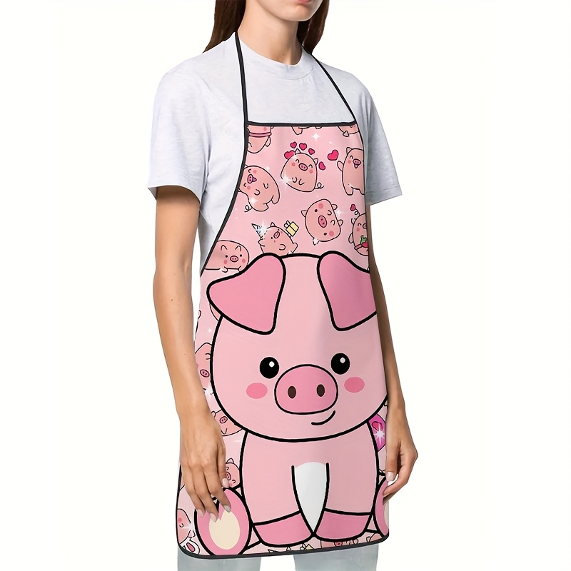 Cute Pink Pig Apron, Kawaii An - Mom'S Home Cooking recension och pris