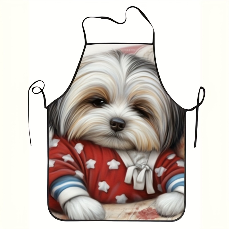 Cute Puppy in Sweater Apron, F - Mom'S Home Cooking recension och pris