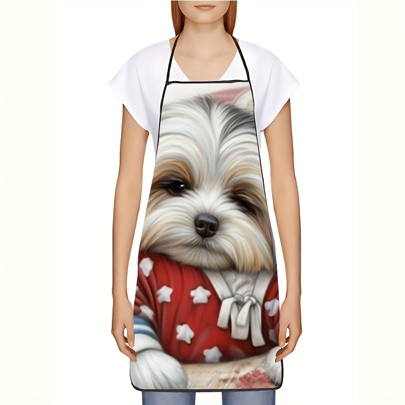 Cute Puppy in Sweater Apron, F - Mom'S Home Cooking recension och pris