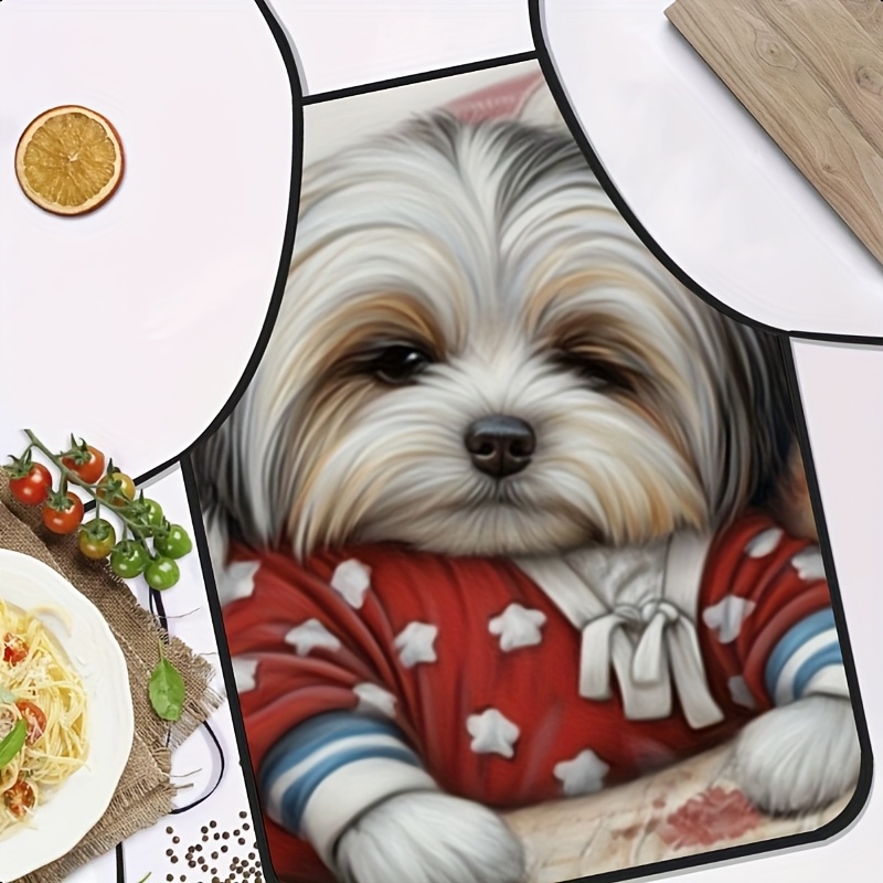 Cute Puppy in Sweater Apron, F - Mom'S Home Cooking recension och pris