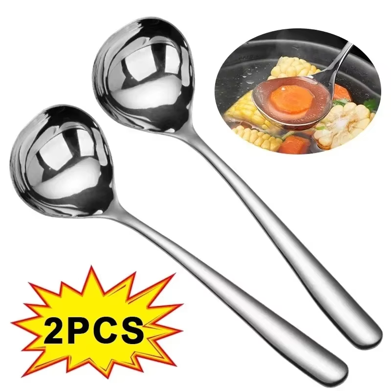 2/1Pcs Stainless Steel Spoon T - Home Cooking Meals recension och pris